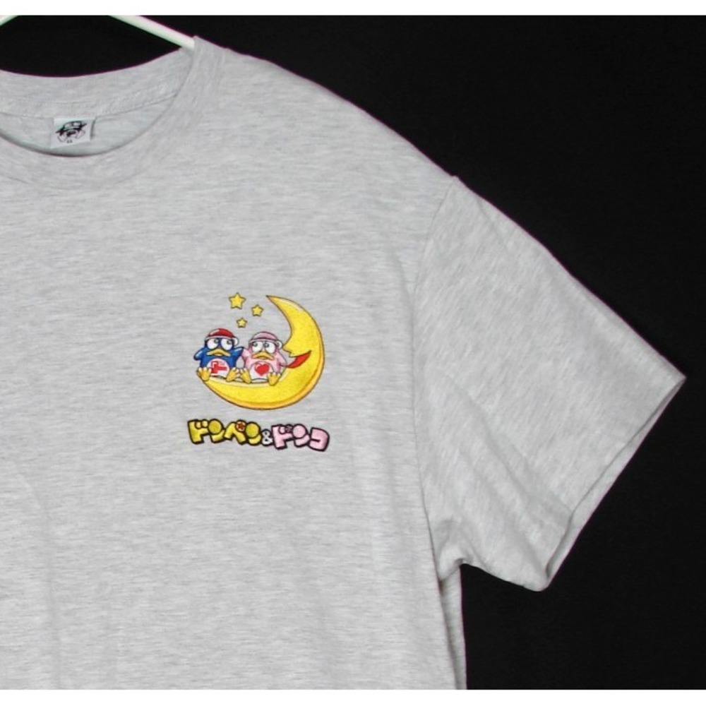 Don Quijote Donpen Donko Penguin Embroidered T Shirt XL Japanese Mascot Anime LL